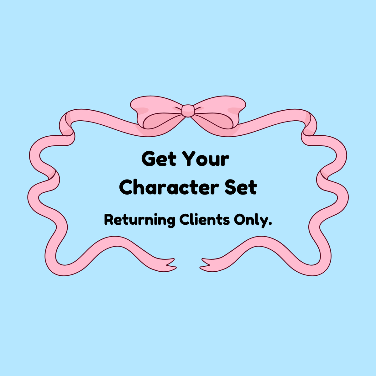 Get Your Character Set - October Drop