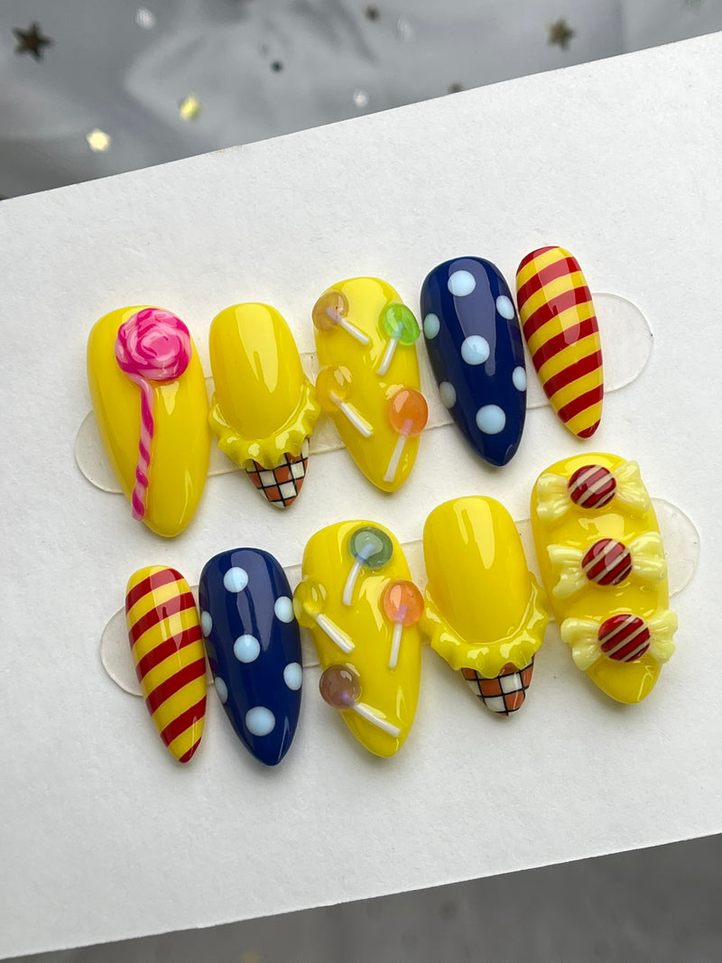 One Piece: Perospero's Treats Press-On Nails